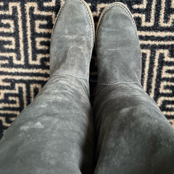 Jimmy Choo Suede Riding Boot - Picture 4 of 9